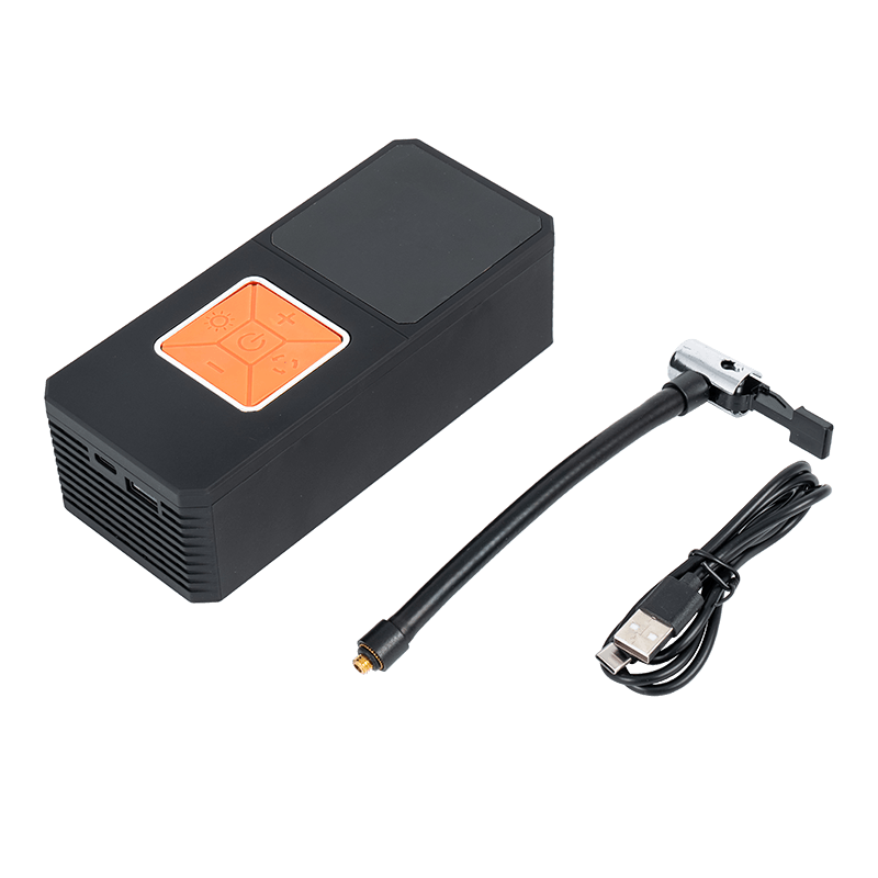 مضخة هواء لاسلكية صغيرة JL-004 باللون الأسود